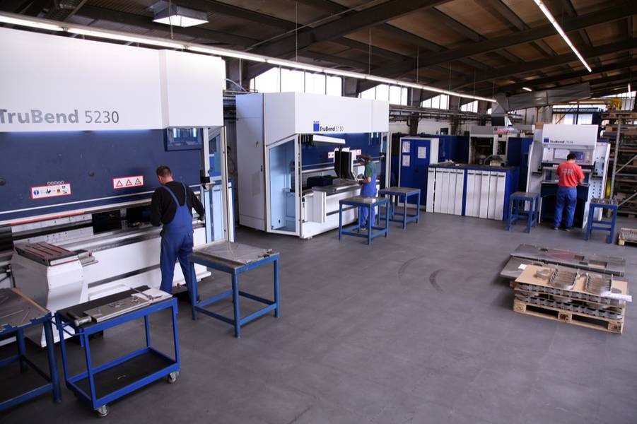 Bending and folding at Bechtold GmbH